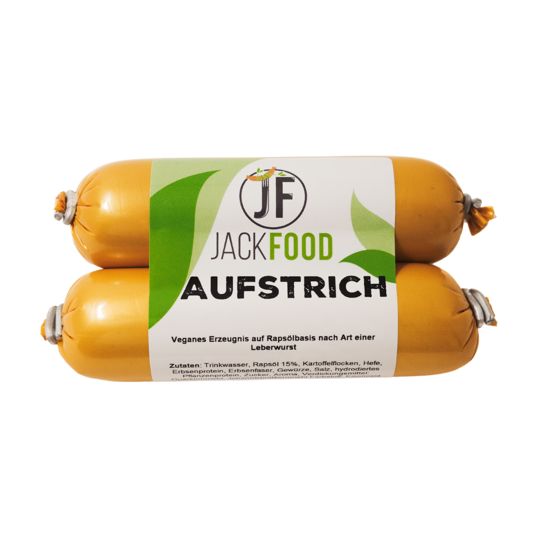 Zwei vegane Naturaufstriche von Jackfood.