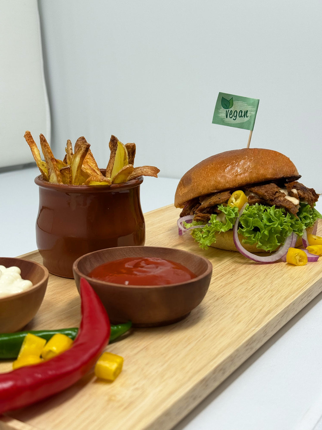 Rezept-Idee für vegane Pulled BBQ Burger