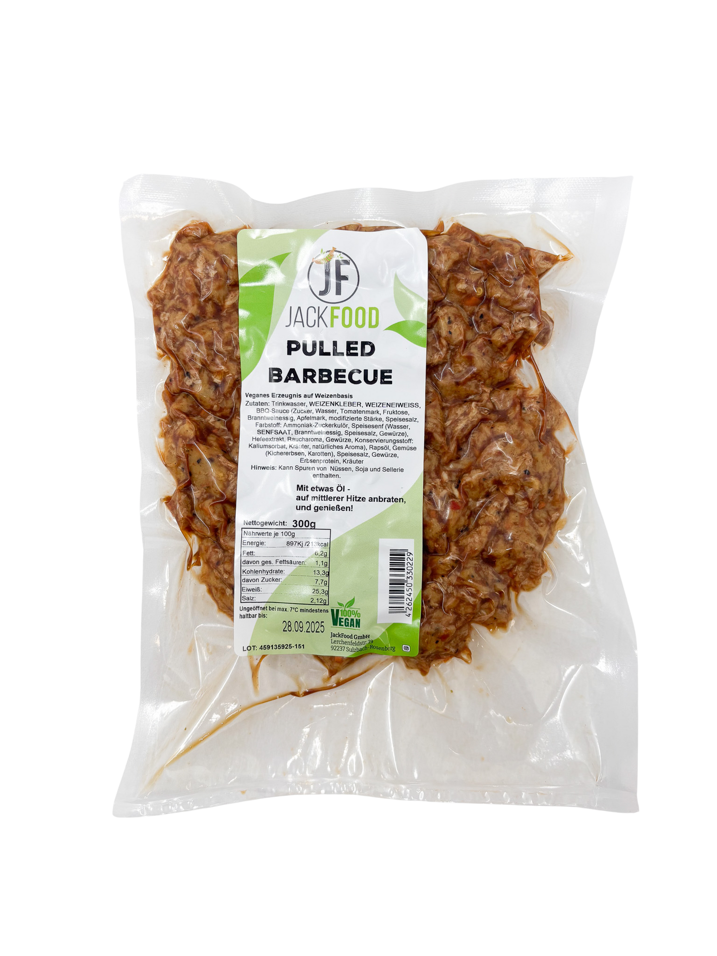 Veganes Pulled Pork Barbecue