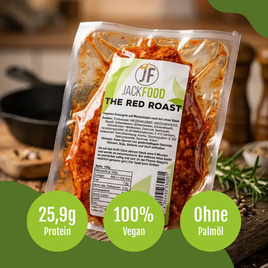 JackFoods vegane Steak "The RedRoast".